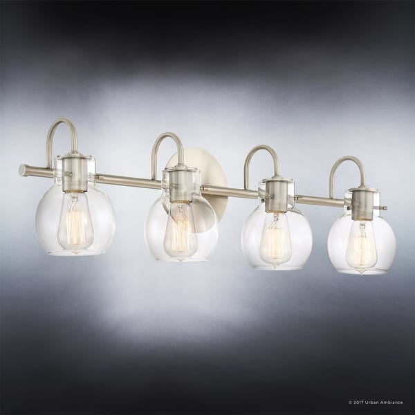 Shop Luxury Vintage Bathroom Light 9 H X 30 5 W With Industrial