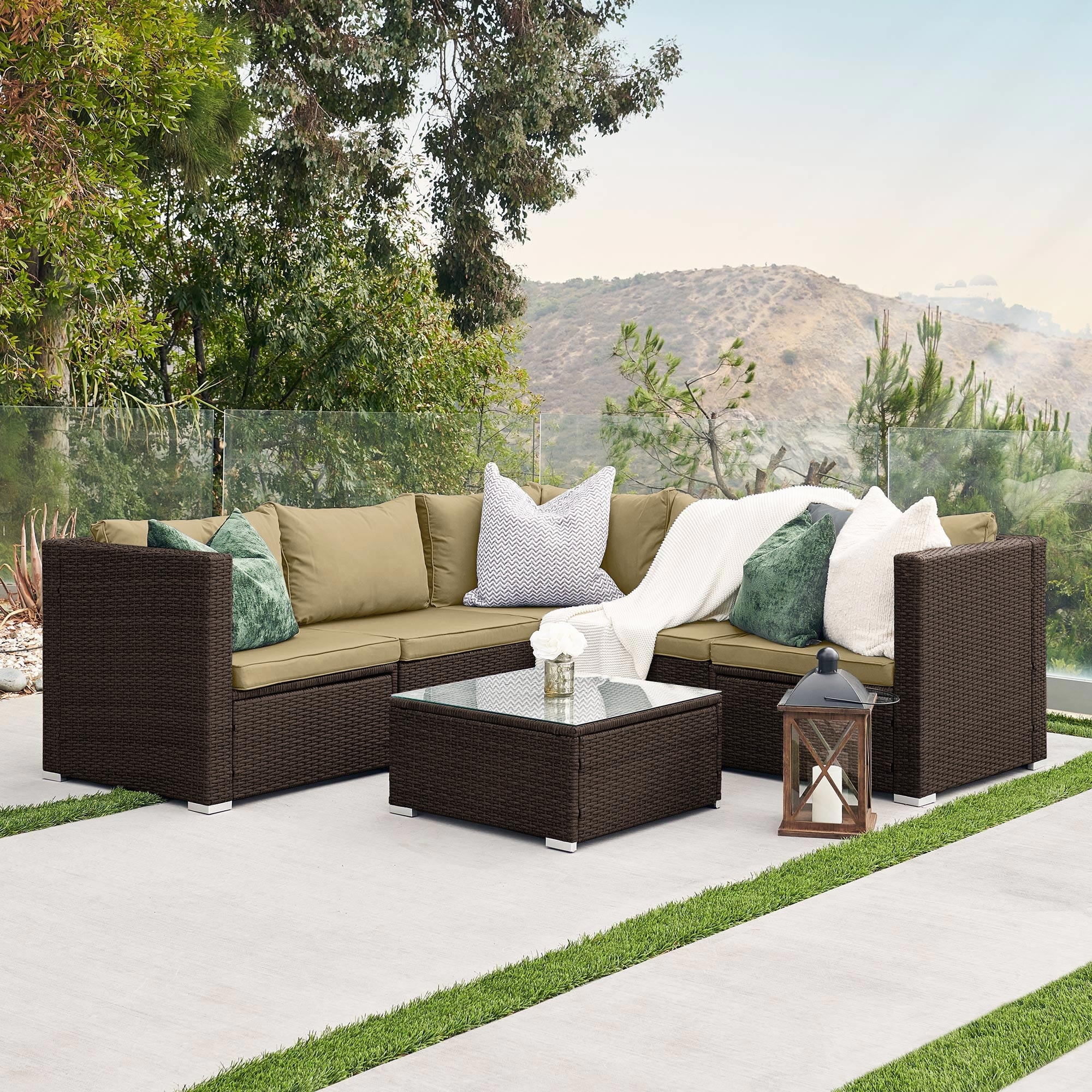 Belleze 4 top piece patio set
