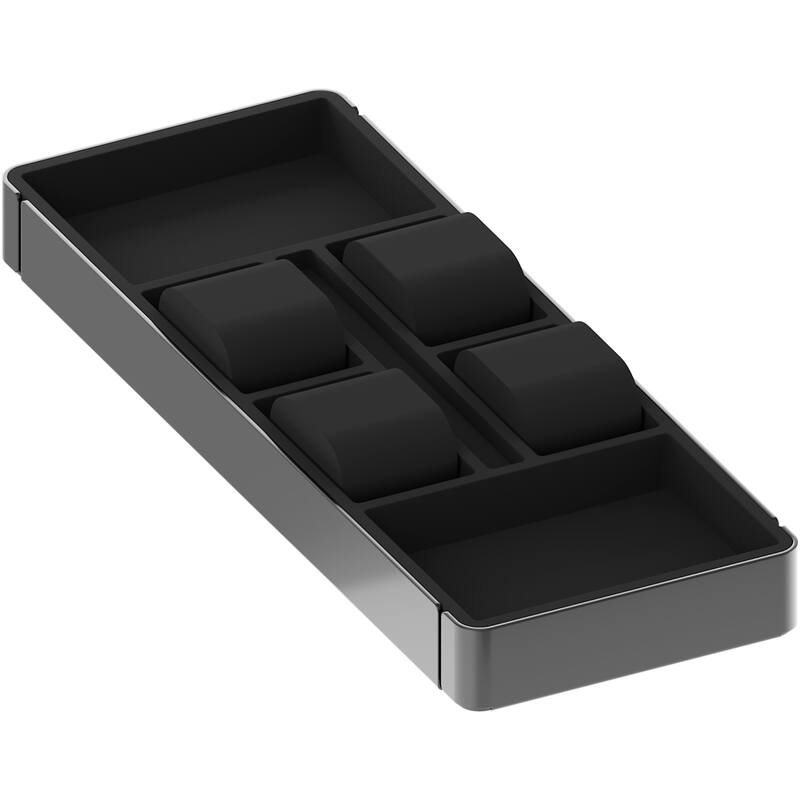 Rev-A-Shelf 5E510-20-1 Edge 13-1/16" Deep 6-Compartment Jewelry - Manganese