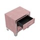 preview thumbnail 6 of 16, 3-Pieces Bedroom Sets,Queen Size Upholstered Platform Bed with LED Lights and Two Nightstands