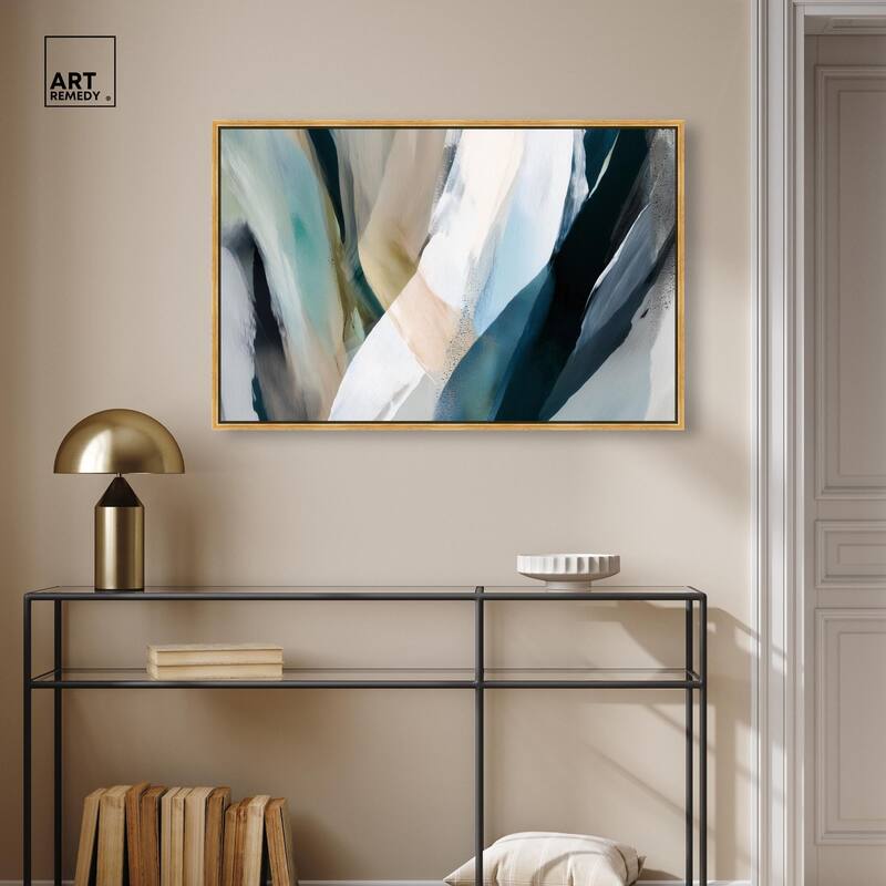 Sweeping Forms II Canvas by Art Remedy