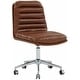 preview thumbnail 9 of 22, SAFAVIEH Couture Decolin Swivel Desk Chair - 21 IN W x 26 IN D x 34 IN H