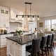 preview thumbnail 15 of 56, 4/5-Light Kitchen Island Pendant Light Fixture with Clear Glass Shades
