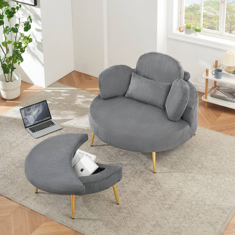 Small Sofa with Small end Table, Suitable for Lunch Break Casual Afternoon Tea Time Seat, Suitable for Small Apartment, Bedroom