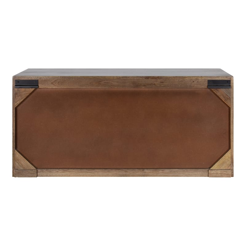 Kate and Laurel Mezzeta Decorative Wood Wall Cabinet