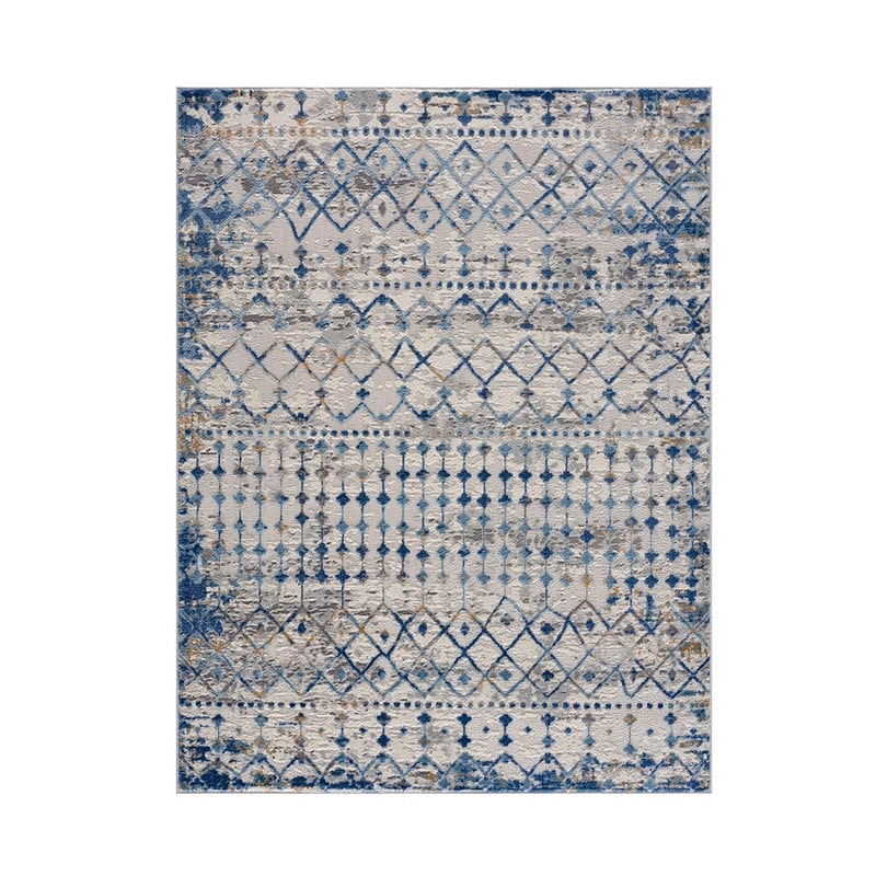 Moroccan Global Woven Area Rug - 6x9'