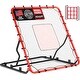 preview thumbnail 1 of 5, Zealfeel Baseball Rebounder Net 4x4.5FT with 3 Angles, Pitch Back Trainer with 2 Strike Zones