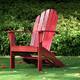 Cambridge Casual Alston Adirondack Chair - Red