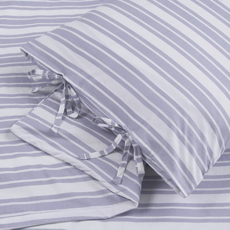 The Farmhouse by Rachel Ashwell Wide Ticking Stripe 3 Piece Comforter Set