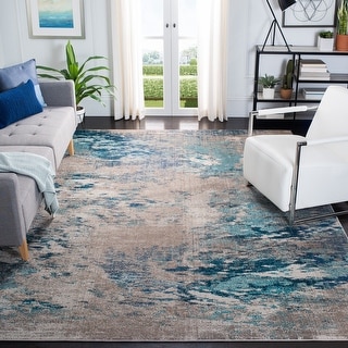 SAFAVIEH Madison Memnuna Modern Abstract Rug