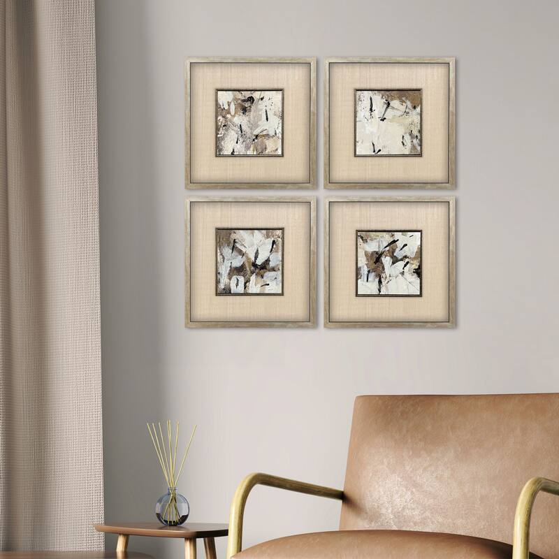 Paragon Taking Shape Framed Art - Set of 4 - 4-piece Set