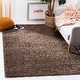 preview thumbnail 5 of 121, SAFAVIEH Athens Shag Ilaha 1.5-inch Thick Rug 10' x 14' - Taupe - Rectangle