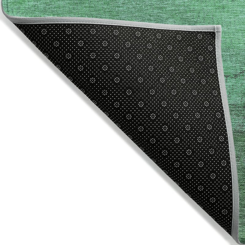 HomeRoots Abstract Modern Rectangle Outdoor Rug