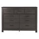 preview thumbnail 16 of 38, Signature Design by Ashley Brinxton Urban Charcoal Dresser