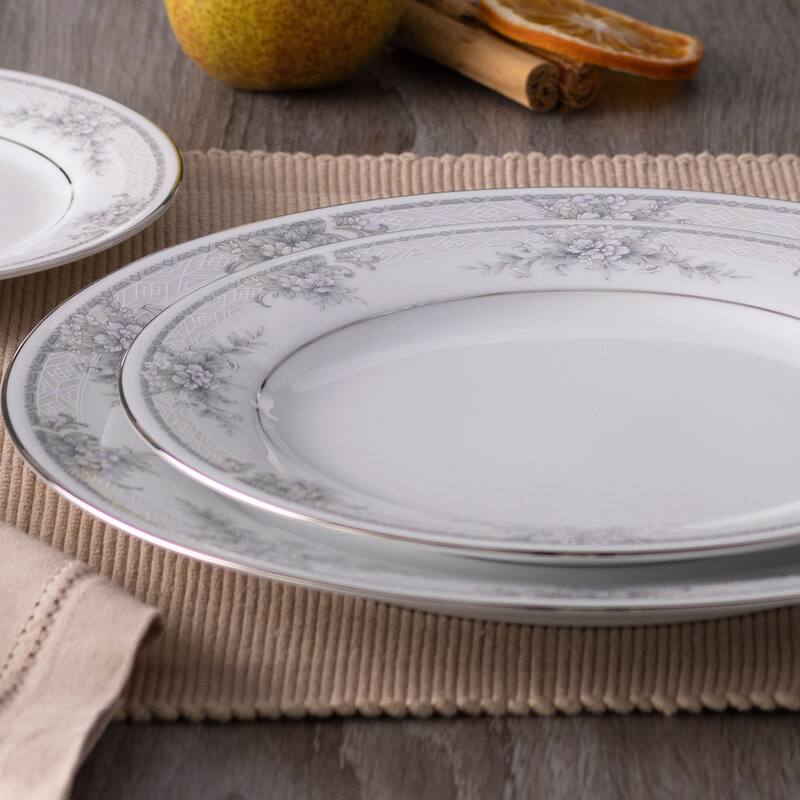Sweet Leilani 40-Piece Dinnerware Set, Service for 8