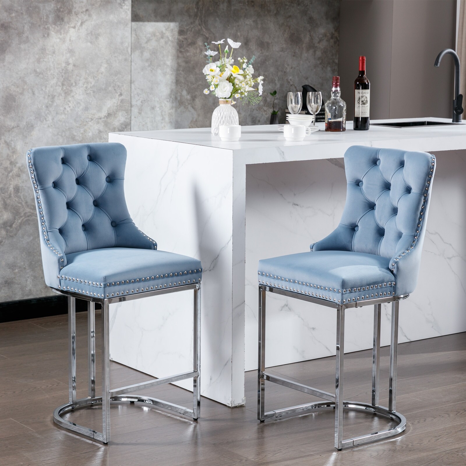 Modern silver clearance bar stools