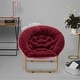 preview thumbnail 25 of 31, Urban Lifestyle Oversized Saucer Chair Cherry