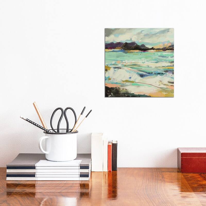 iCanvas "Surfscape VI" by Karen Fields Canvas Print - 12x12x0.75