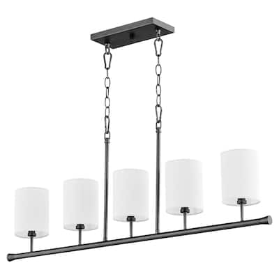 Quorum International 647-5 Harmony 5 Light 39" Wide Linear Chandelier