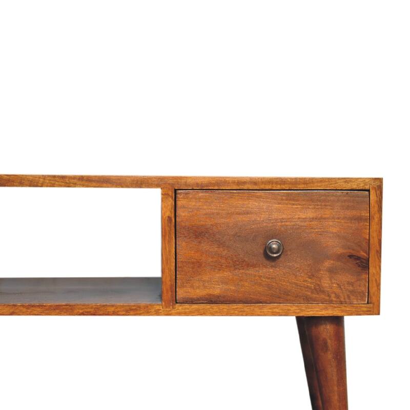 Artisan Furniture Chestnut Solid Wood Classic Coffee Table, With storage space, 2 Drawers