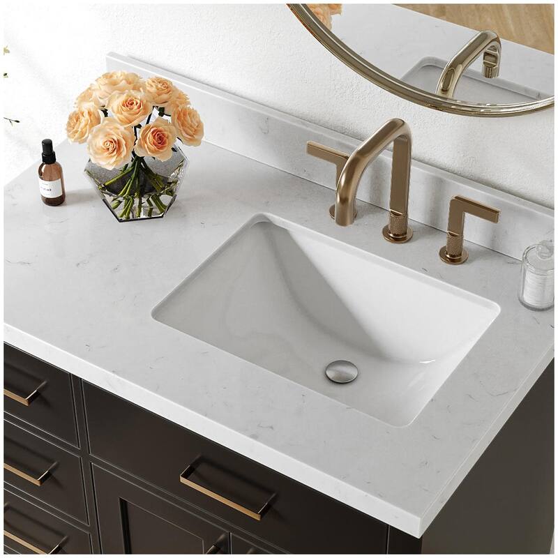 Ariel T036SRCQRVO Hepburn 36" Free Standing Single Basin Vanity Set