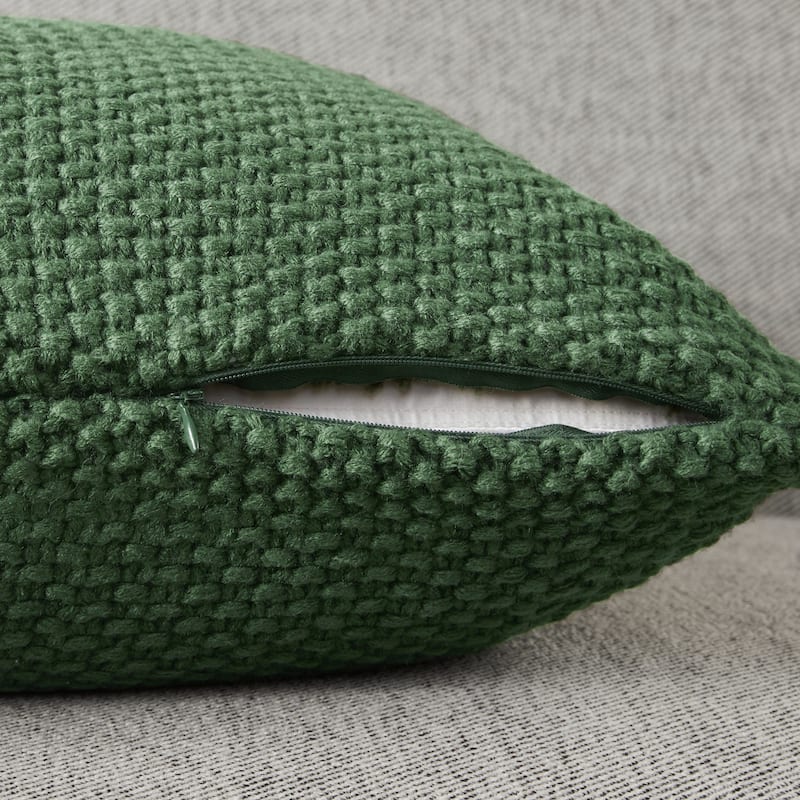 INK+IVY Bree Knit Euro Pillow Cover