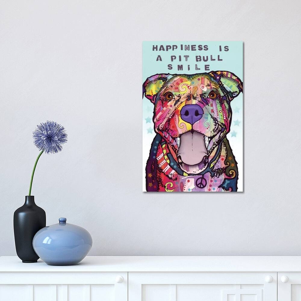 iCanvas "Smile" by Dean Russo Canvas Print