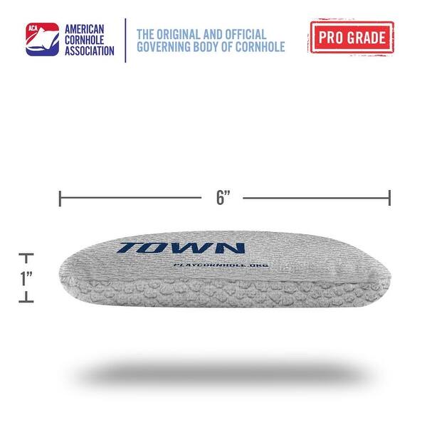College Town Gray Dual Sided Cornhole Bags