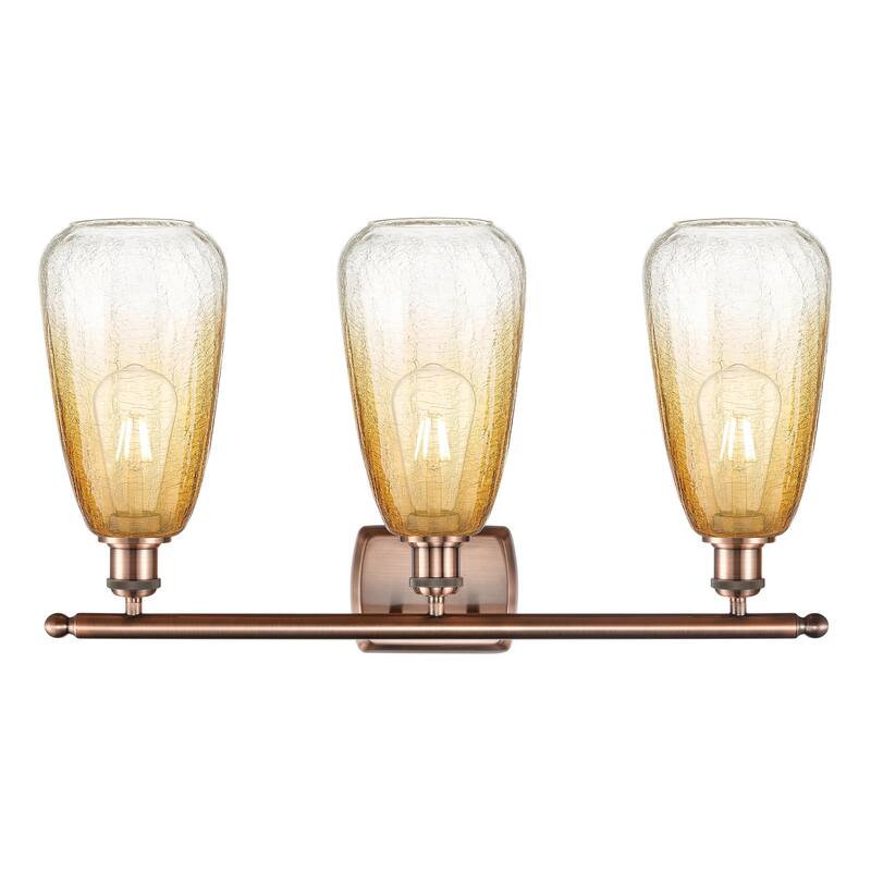 Innovations Lighting Endless Possibilities Ballston - Brookhaven Almond - 3 Light 26" Bath Vanity Light