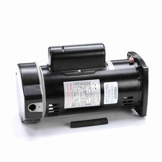 2.20 HP Square Flange Threaded Shaft Horizontal Pool Pump Motor - Bed ...