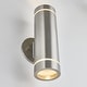 preview thumbnail 3 of 5, Artika C7 Outdoor Cylinder Wall Sconce Light Fixture, Stainless Steel