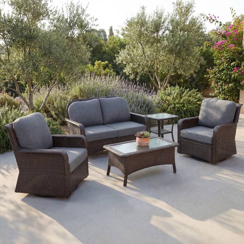 Patio Conversation Sets With Cushions