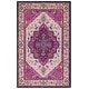 preview thumbnail 37 of 40, SAFAVIEH Handmade Bellagio Georgina Modern Oriental Wool Rug 5' x 8' - Ivory/Pink - Rectangle