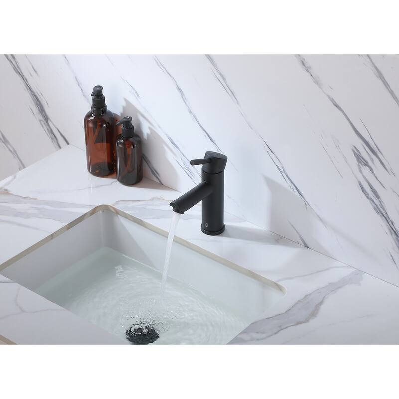 Elegant Lighting FAV-1008 Mia 1.5 GPM Single Hole Bathroom Faucet