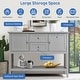 preview thumbnail 6 of 45, Costway Sideboard Buffet Table Wooden Console Table w/ Drawers &
