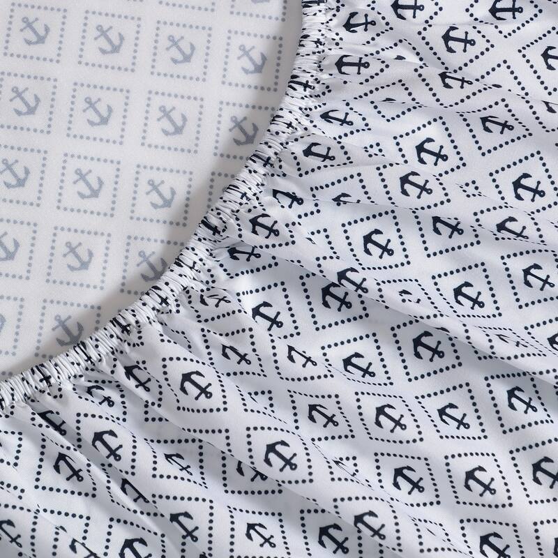 Nautica Printed Cooling Bed Sheet Sets