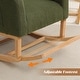 preview thumbnail 48 of 66, HOMYKA 27.3" Wide Rocking Chair for Nursery Room
