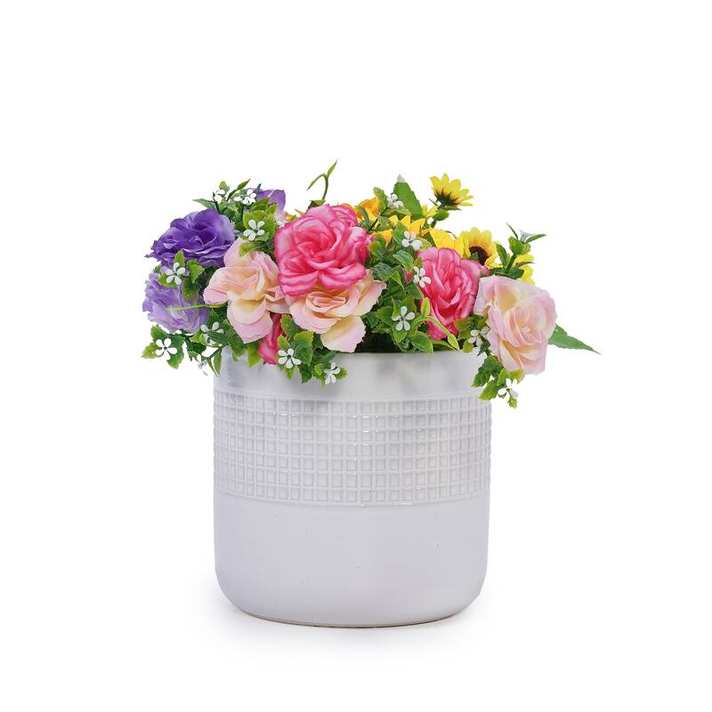 Handmade Ceramic Planters Pot, for Succulents Herbs and Small Plants