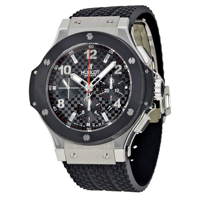 Hublot Big Bang Chronograph Automatic Carbon Fiber Dial Men's Watch - Carbon Fiber Dial