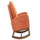 preview thumbnail 13 of 13, Modern Accent Rocking Chair , Upholstered Tall Back Accent Armchair Nursery Glider Rocker