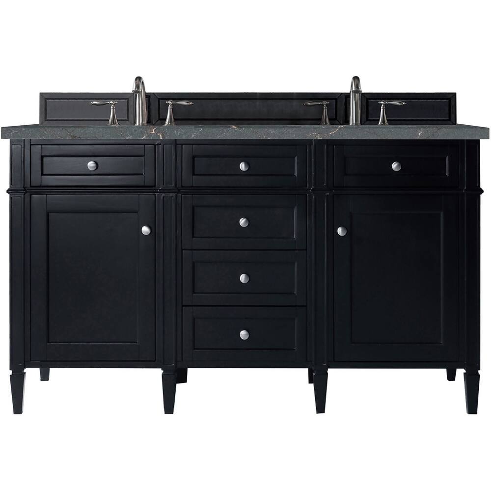 James Martin Vanities 650-V60D-FPBL Brittany 60" Free Standing Double