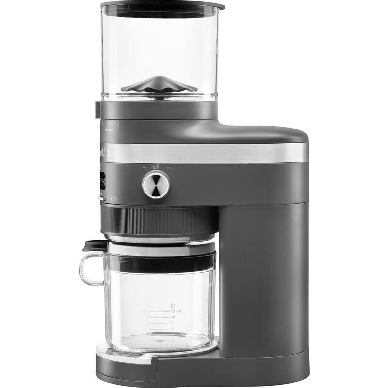 KitchenAid Burr Coffee Grinder in Matte Charcoal Gray