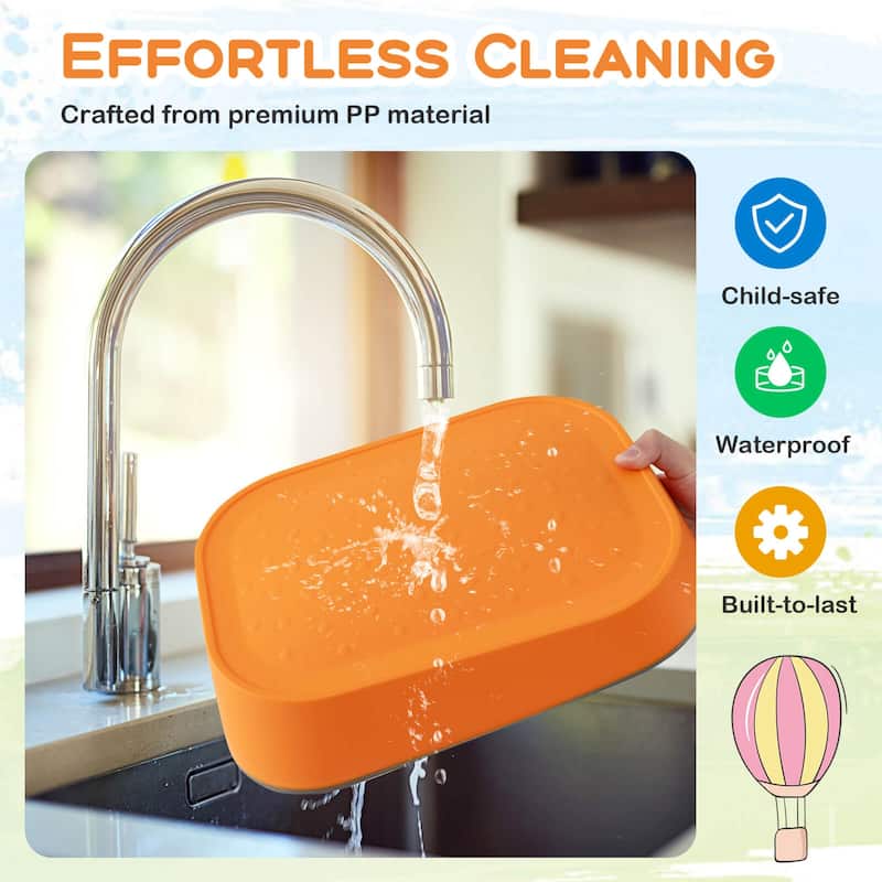 Costway 5 Pcs Balance Stepping Stones for Kids with Non-Slip Surface - See Details