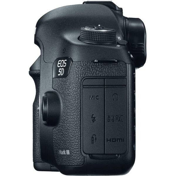 Shop Canon Eos 5d Mark Iii Dslr Camera Body Only Case Tripod Extra Battery Wrist Strap Card Reader Intl Model Overstock 24259673