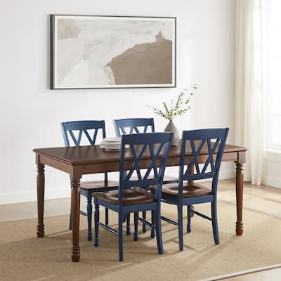 Crosley Shelby 5-Piece Dining Table Set For 4