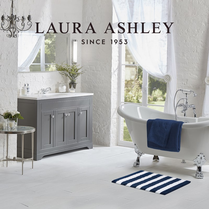 Laura Ashley Eden Stripe Bath Mat