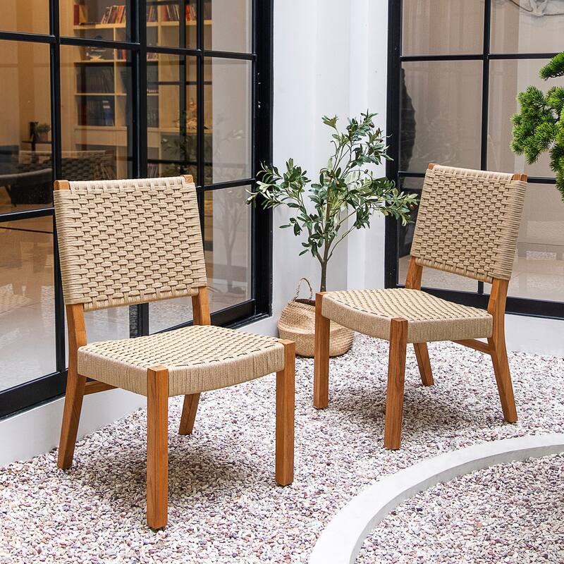 Cambridge Casual Zephyr 4-piece Teak Outdoor Dining Set