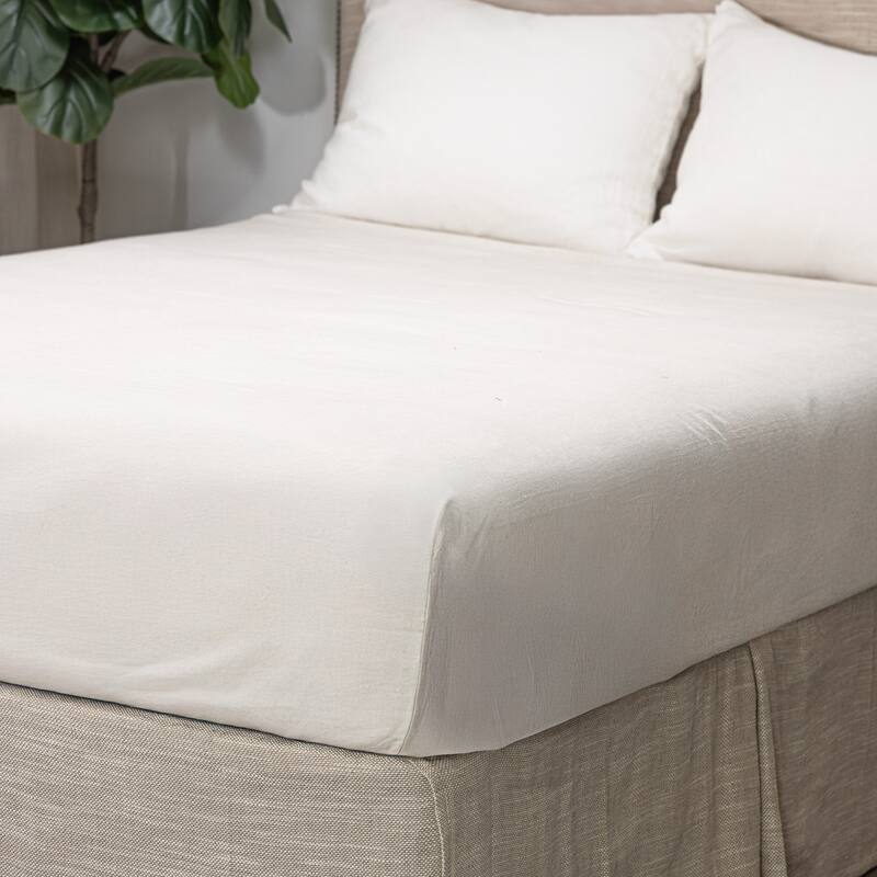 Cottage Home Linen Box Spring Cover