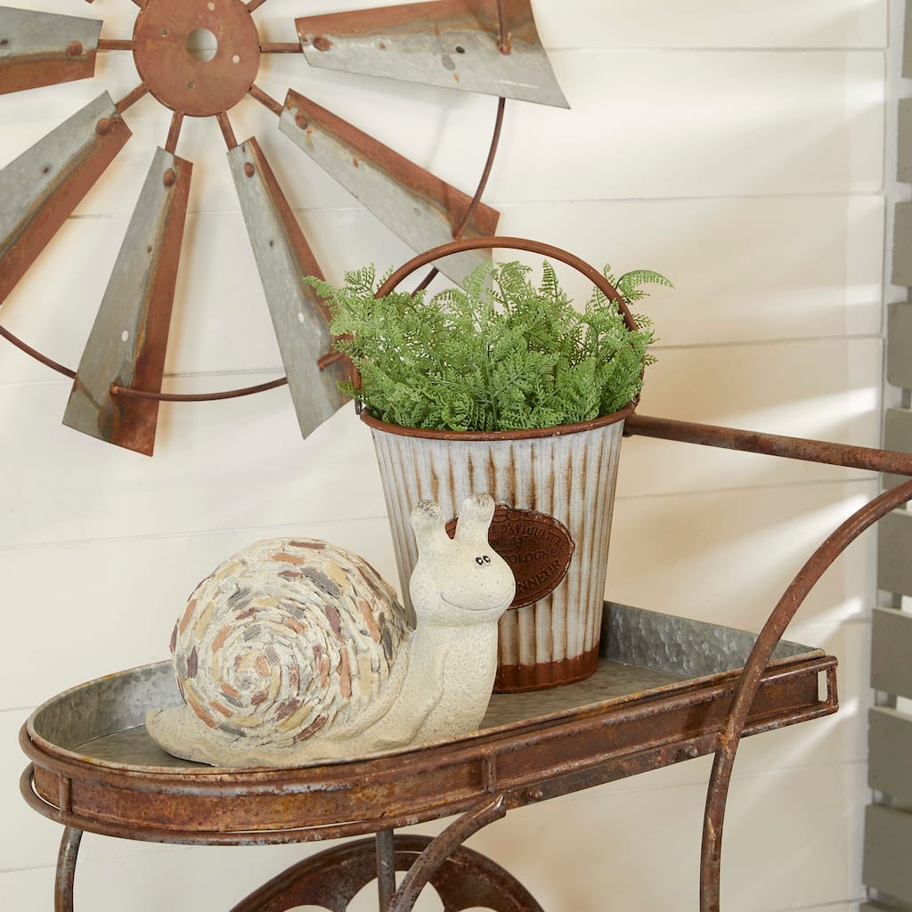Polystone Farmhouse Garden Sculpture