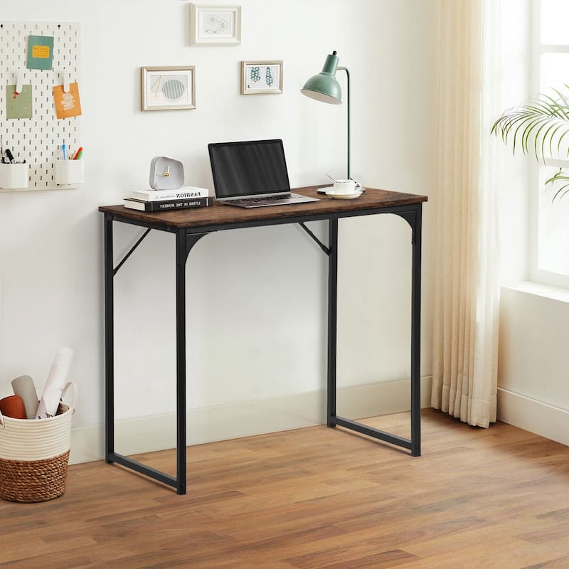 HomyLin Writing Table Home Office Desk Computer Desk for Study Working